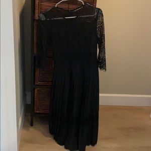 Zara Combined Pleated Dress - Never been worn!